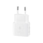 SAMSUNG Type-C 25 W Hızlı Şarj Adaptörü Beyaz