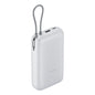 Xiaomi Power Bank 20000mAh (Integrated Cable) – Light Grey