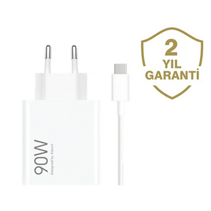 Xiaomi 90W Hızlı Şarj Cihazı Adaptör + kablo seti ( Xiaomi Türkiye Garantili )